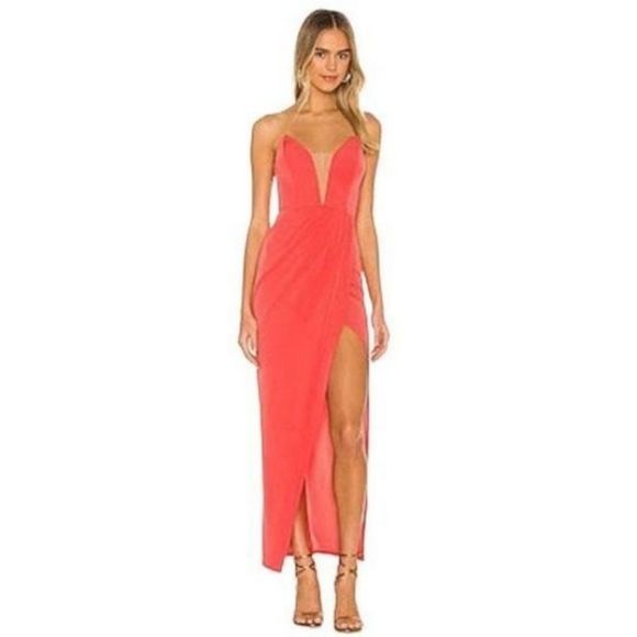 REVOLVE Coral Maxi Dress - Picture 13 of 13